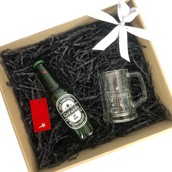 Set box pack kit gift regalo personalizado cerveza